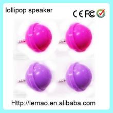 Gifts Lollipop Speaker for 3.5mm Headphones Jack