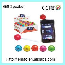 Gifts Lollipop MP3 Speaker for 3.5mm jack,Gift Speaker