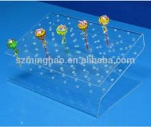 Clear acrylic display stand for lollipop display