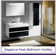 low price large dark chocolate bathroom vanity