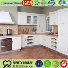 Australia standard beautiful melamine kitchen cabinet dark chocolate