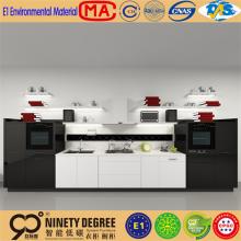 Customized cinnamon melamine kitchen cabinet