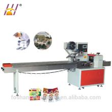 Horizontal packaging machines for chocolate bar, candies, biscuits