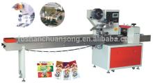 Horizontal packaging machines for biscuits / bread / pies / sandwich / egg rolls