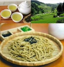 tea making Tea-buckwheat noodles