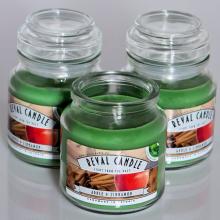 Scented Soy wax candles: Apple & Cinnamon