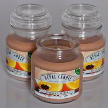 Scented  Soy   wax   candle s: Orange & Cinnamon