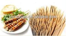 hard and straight round bamboo marshmallow sticks