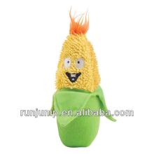 new  plush  stuffed yellow corn toy