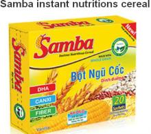 Samba instant nutritions cereal