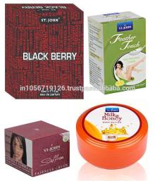 Women Care Kit (Hair Remover Lime & Saffron Advance Fairness Cream & Body Butter Jar 200GM & Perfume