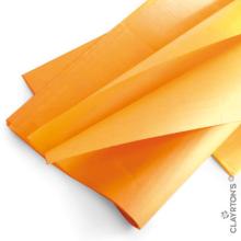 17 Gm Solid Saffron Color Tissue  Paper 