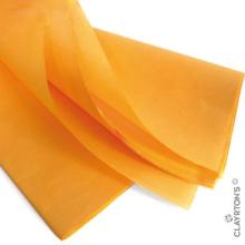  Tissue   Paper  Solid 17 Gr/m2 Color Saffron