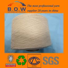 saffron yellow open end/oe recycle cotton yarn for glovesfor fabric for mop