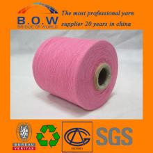 10S saffron yellow open end/oe recycle cotton yarn for glovesfor fabric for mop