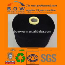 2014 High Quality6S saffron yellow open end/oe recycle cotton yarn for gloves for fabric with differ