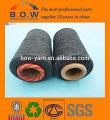 hotting 70/30 4.8S saffron yellow open end/oe recycle cotton yarn for gloves for fabric
