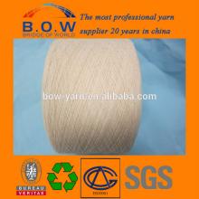 10S saffron yellow open end/oe recycle cotton yarn for glovesfor fabric