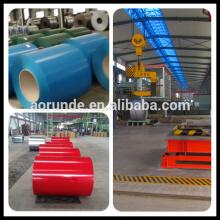 1017 Saffron yellow  Color   coated  steel coil