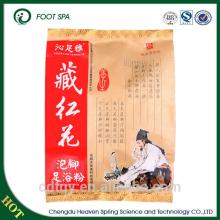 Foot care powder made of saffron medicine herb 2014 OEM manufacturer foot bath therapy
