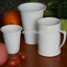 disposable corn starch drinking cup, biodegradable cup