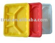corn starch based bio lunch food container dinnerware