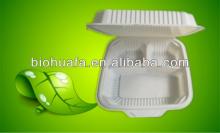 9"3 seperator clamshells(corn starch), take out food container