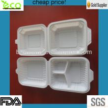 take way fast food disposable pp food containers made from corn starch