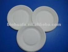 Eco corn starch round plate