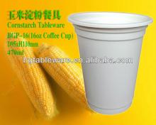 corn starch resin 16 oz cup biodegradable cups