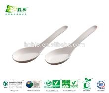 Microwavable Corn Starch biodegradable plastic Chinese spoon