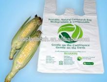 Eco friendly corn starch ok compost bag with logo with lowest price