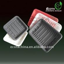 100% Biodegradable corn starch lunch tray