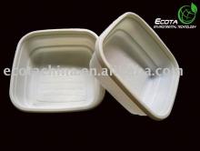 disposbale biodegradable take out corn starch  lunch  food box