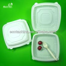 corn starch biodegradable disposable food container