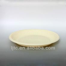Microwave corn starch disposable biodegradable dish