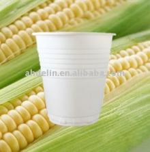 SGS, FDA/ DLP-01 Biodegradable disposable corn starch 180ml coffee cup/ PP