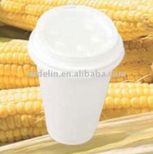 Eco-friendly | Biodegradable disposable corn starch 320ml cup with lid | PP