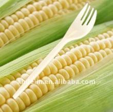 DLF-03 Biodegradable Disposable Fork| corn starch flatware