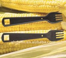 DLF-05 Biodegradable Disposable Fork| corn starch flatware| corn starch based pp