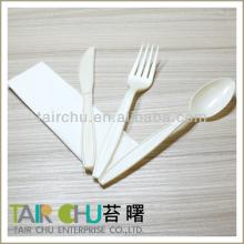 Corn Starch Plastic  Flatware 