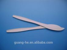 20cm 100% Biodegradable food grade safe sturdy corn starch flatware plastic knife