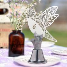 Red Leaves hot design & high quality Laser Cut Wedding Place Card For Wine Glass TC1201-03