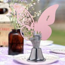 Red Leaves hot design & high quality Laser Cut Wedding Place Card For Wine Glass TC1201-01