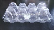 10 packs egg transparent blister packaging