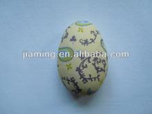 Handmade Easter paper egg decoration can be open