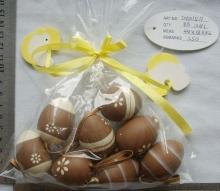 chocolate paper easter foam egg