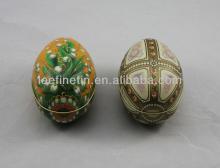 High quality cute Easter egg tin for chocolate
