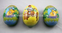 High quality easter egg tin for chocolate