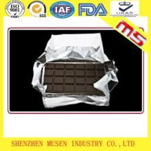High quality chocolate aluminum foil for chocolate bar wrapping